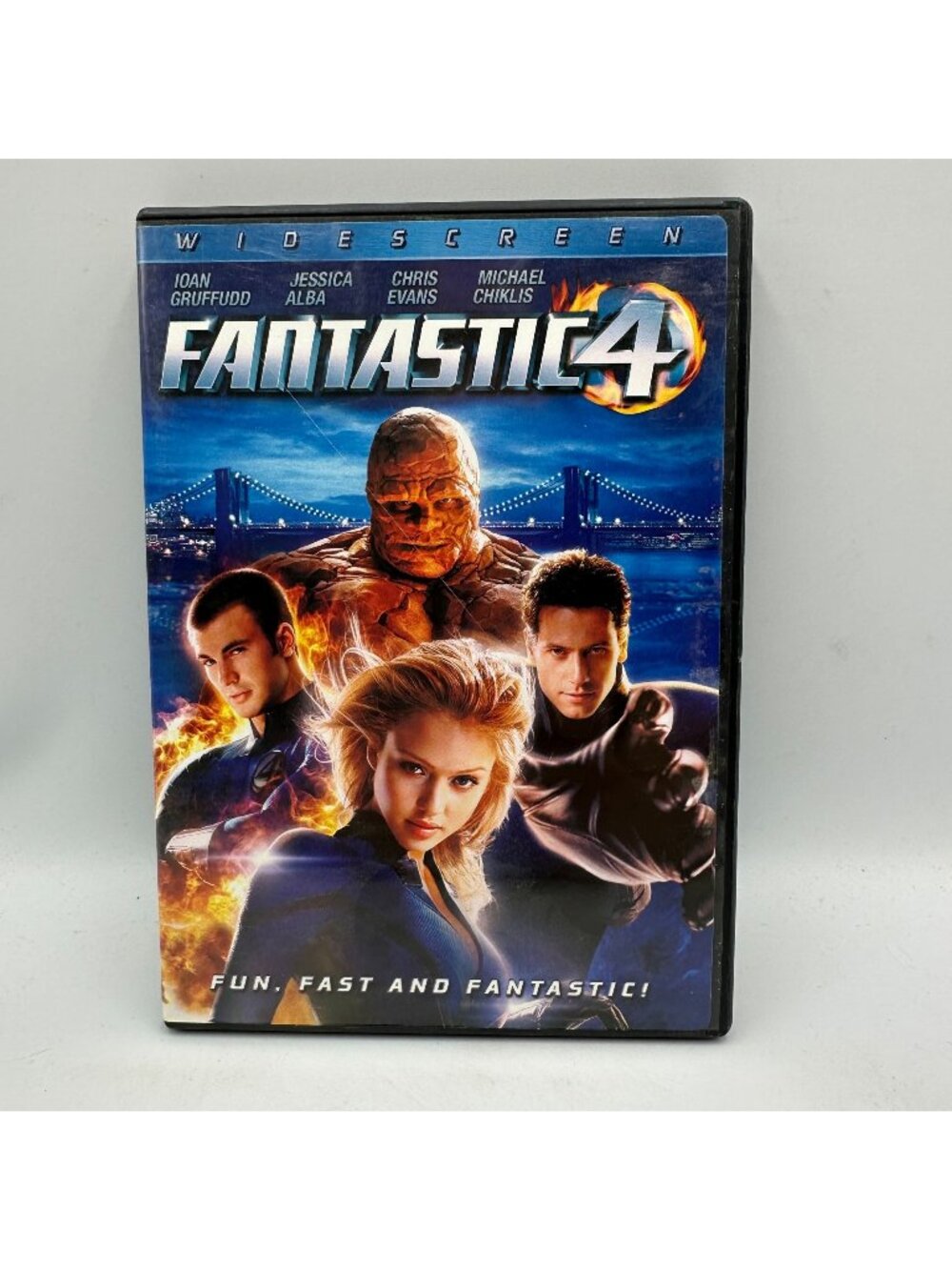 Fantastic Four DVD 2005 PG-13 Jessica Alba Chris Evans Michael Chiklis Marvel
